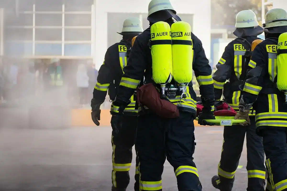 Przegląd odzieży ochronnej i aparatów oddechowych strażaków